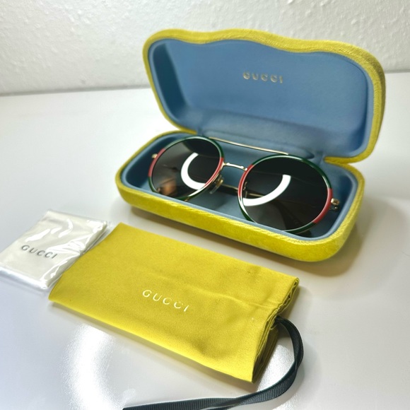 Gucci Sunglasses GG0061S in Green Gradient - Picture 5 of 10